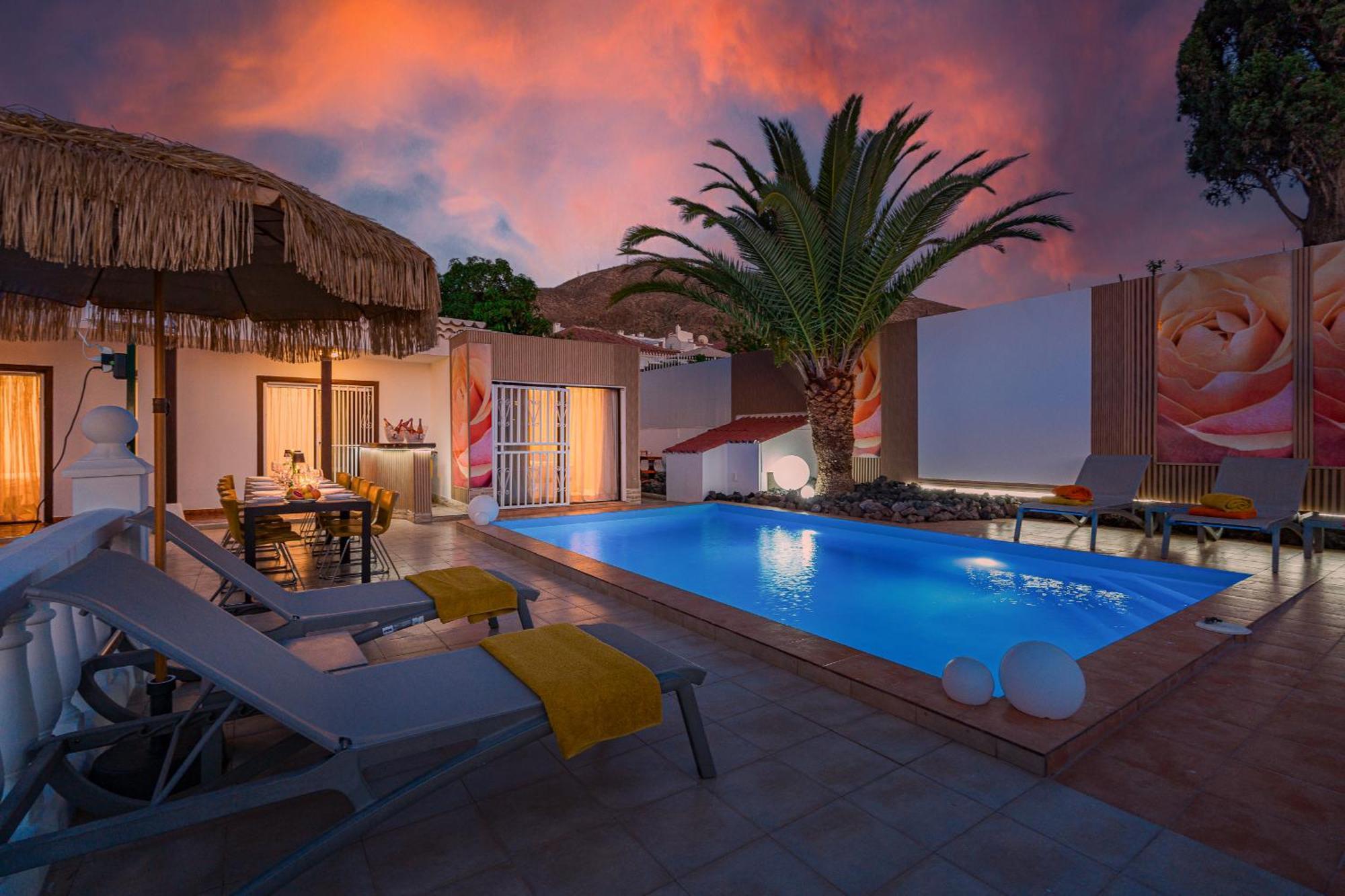 Villa 4Bed Private Pool En Los Cristianos Los Cristianos  Esterno foto