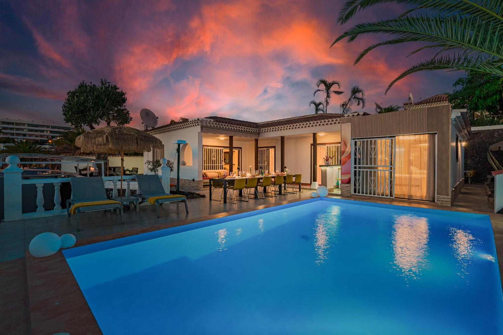 Villa 4Bed Private Pool En Los Cristianos Los Cristianos  Esterno foto
