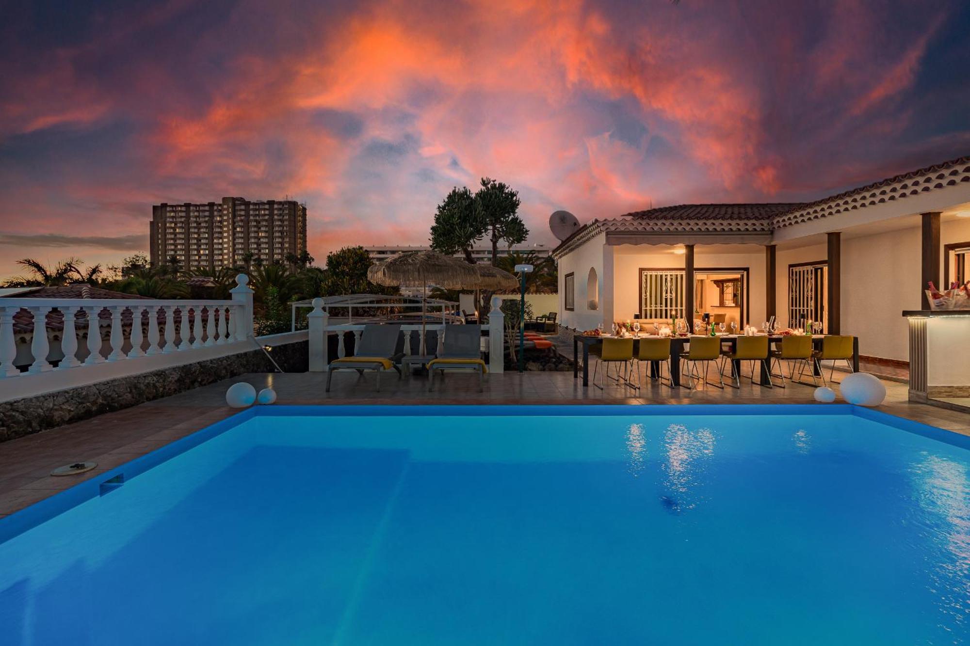 Villa 4Bed Private Pool En Los Cristianos Los Cristianos  Esterno foto